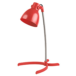 Настольный светильник ЭРА NE-303-E14-15W-R красный