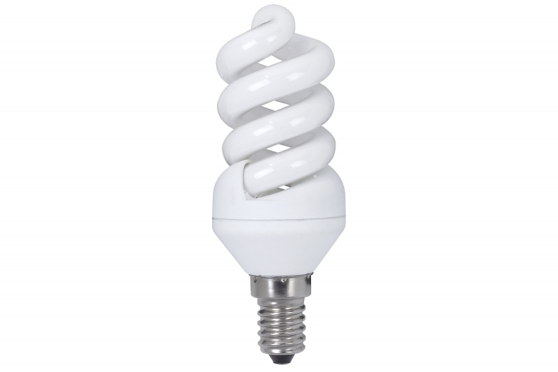 Лампа энергосберегающая 9 Вт цоколь E14